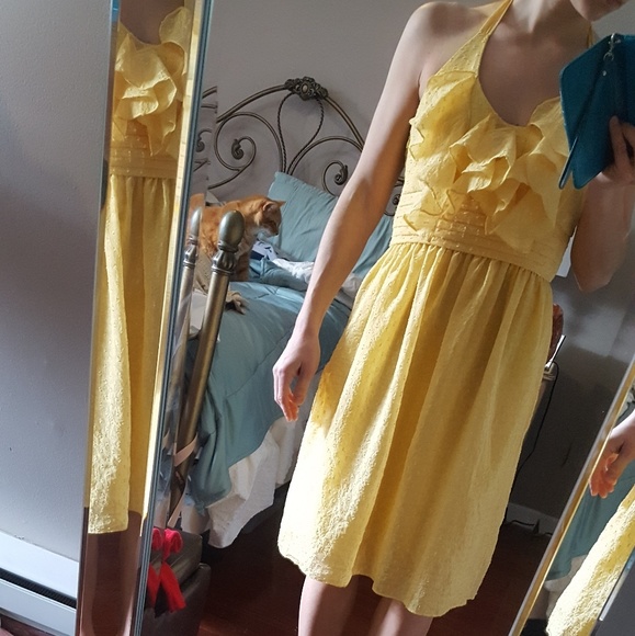 Yellow BCBG Paris Dress - Picture 5 of 8